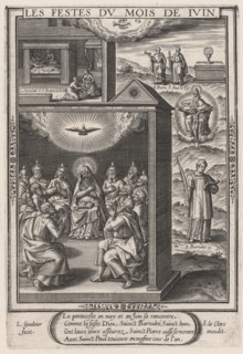 Les Festes du mois de Juin (June: The Pentecost), 1603.