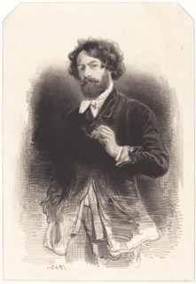 Self-Portrait with a Cigarette, 1842.