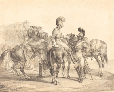 A Party of Life Guards, 1821.