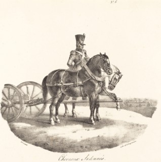 Cheveaux des Ardennes, 1822.