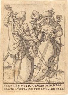 Nach der Mvsic: Geigen wir drei gantz Kvnstlice vnd artliche dabei, c. 1580.
