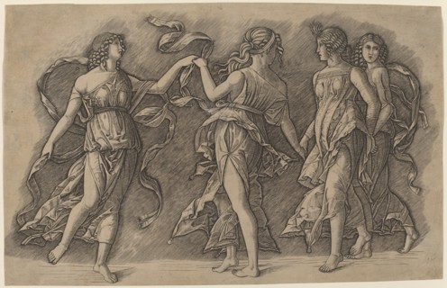 Four Dancing Muses, 1500/1505.
