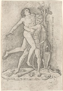 Hercules and Antaeus, after 1507.