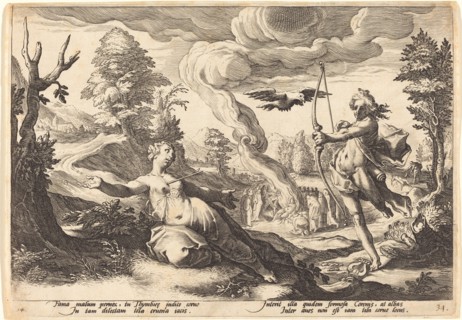 Apollo Killing Coronis.