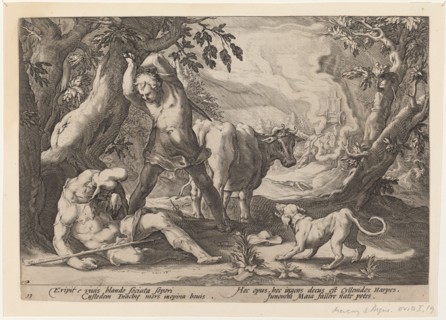 Landscape with Mercury Raising His Sword to Kill a Sleeping Argus, 1589.
