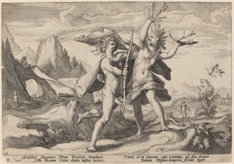 Daphne Changed into a Laurel Tree, 1589.