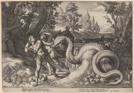 The Dragon Devouring the Companions of Cadmus, c. 1615.