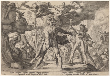 The Giants Climbing the Heavens, c. 1589.