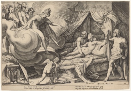 Mars and Venus Surprised, c. 1615.