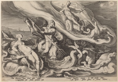 Juno Complaining to Oceanus and Tethys about Callisto, c. 1589.