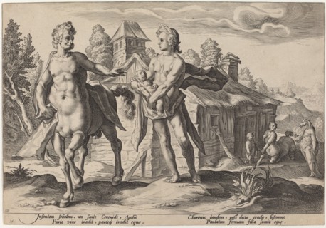 Apollo Entrusting Chiron with the Education of Asclepius, 1589.