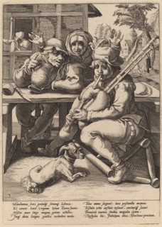 The Bagpipe Must Be Filled, c. 1592.