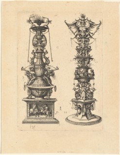 Two Candelabrum Designs.