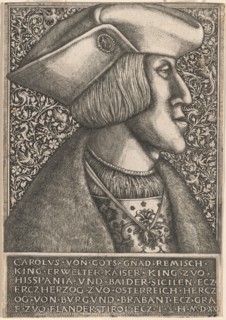 Emperor Charles V, 1520 (or 1521?).