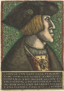 Emperor Charles V, 1520 (1521?).