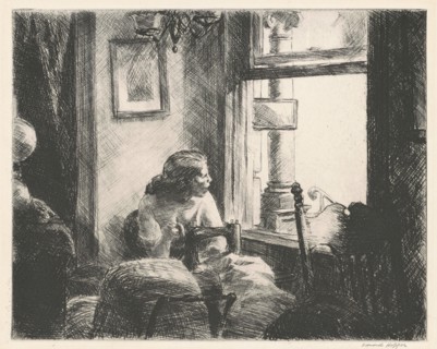 East Side Interior, 1922.