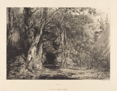 L'Ile Séguin in Flood, 1833.