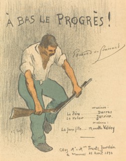 A Bas Le Progrès!, 1894.
