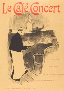 Le cafe concert: Illustrated Cover, 1893.