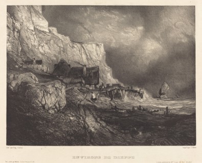 Environs de Dieppe, 1833.