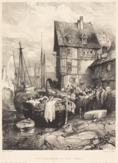 Intérieur d'un Port, 1833.