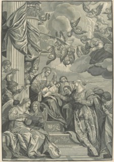 Mystic Marriage of Saint Catherine, 1740.