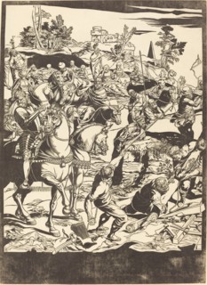 The Crucifixion [left plate], 1741.