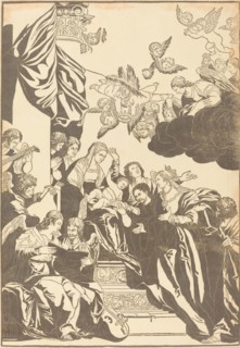 The Mystic Marriage of Saint Catherine, 1740.
