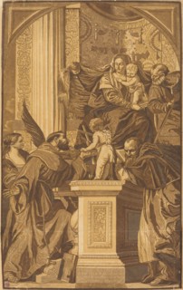 Holy Family and Four Saints, 1739.