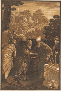 Melchisedech Blessing Abraham, 1743.