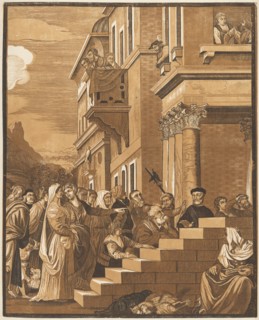 Presentation of the Virgin in the Temple (Center Panel), 1742.