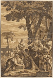 The Finding of Moses, 1741.