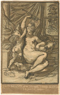 Venus and Cupid with a Bow, 1731.