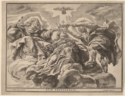 Coronation of the Virgin.