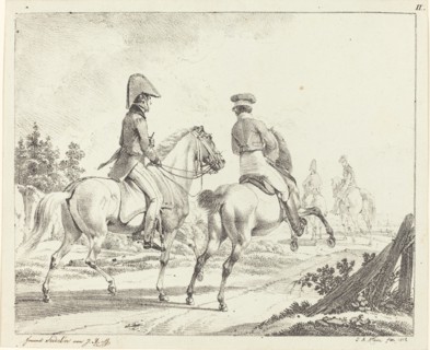 Erlangen Students on Horseback, 1811.