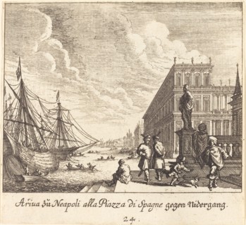 Palazzo di Spagna, Naples, 1681.