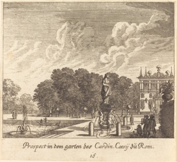 Gardens of Cardinal Coessi, Rome, 1681.