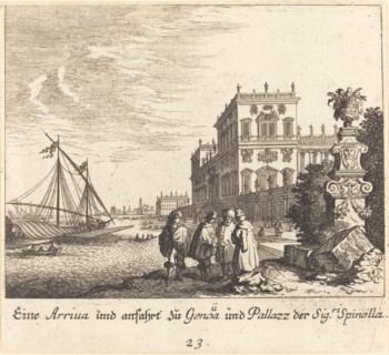 Palazzo Spinolla, Genoa, 1681.