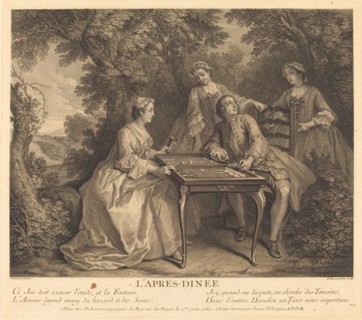 L'apres-diner, 1741.