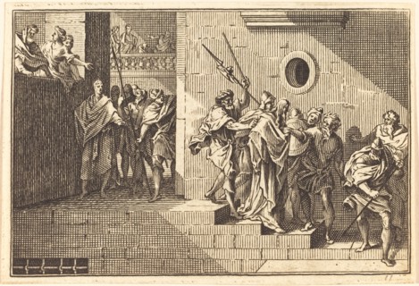 Herod Sending Christ back to Pilate. Creator: Unknown.