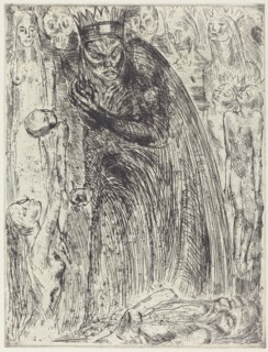 Macbeth V (The Vision of Lady Macbeth), 1918.