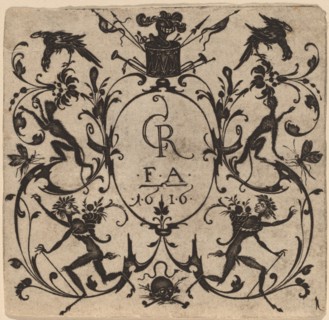 Ornament with Grotesque, 1616.