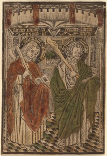Saint Matthias and Saint Jude with Articles from the Credo, 1450/1460.
