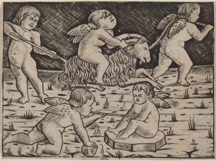 Five Cupids Playing, c. 1475/1500.