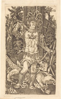 Saint George Standing, 1533.