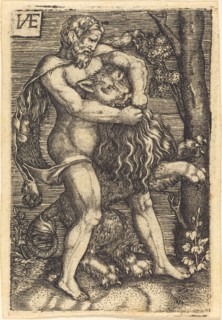 Hercules Killing the Lion.