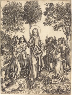 Christ in the Wilderness Served by Angels, c. 1480/1490.