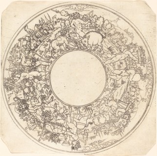 Bacchus on a Donkey.