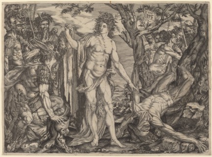 Apollo and Marsyas, 1536.