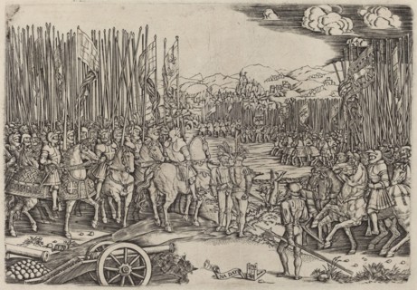 The Two Armies at the Battle of Ravenna, probably c. 1512/1513.